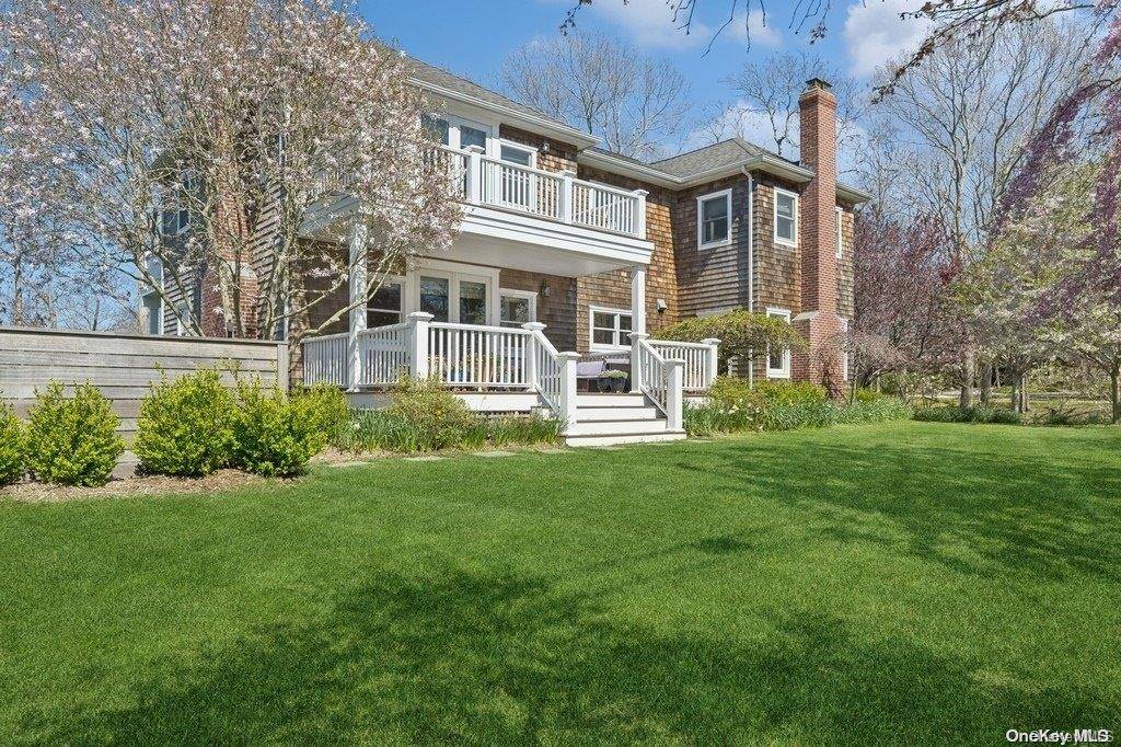 Beautiful traditional waterfront home with stunning views.