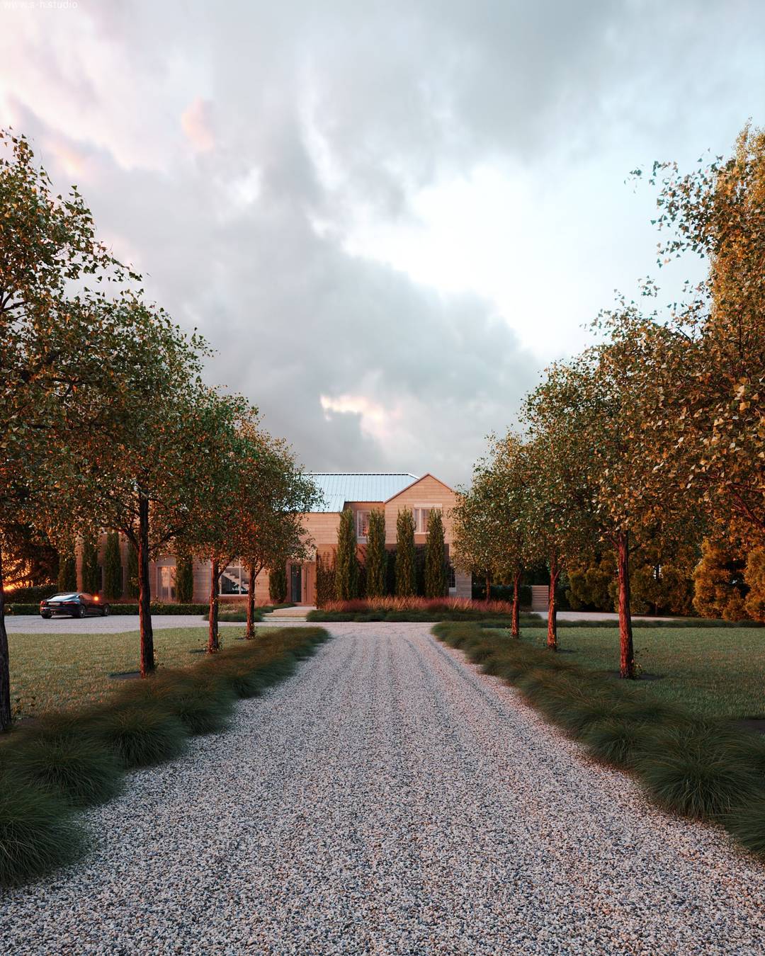 Modern Masterpiece in the Heart of Sagaponack with Farm Views