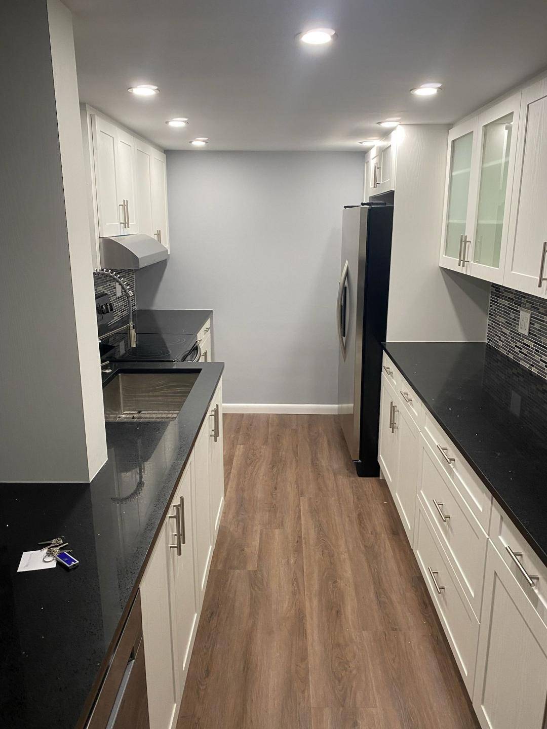 This spacious 2 bedroom, 2 bathroom unit features an open living area with countertop seating in the kitchen, a large walk in closet, and a roomy balcony.