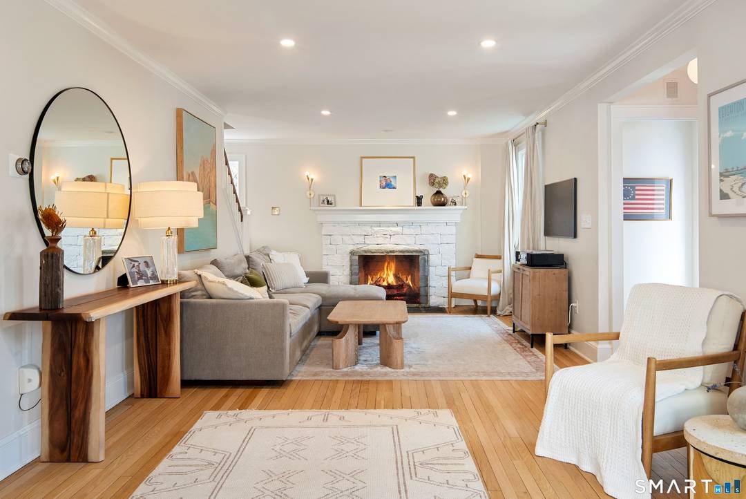 Welcome to 3 Abby Road in Darien, a charming four bedroom Colonial that blends timeless character with a bright, inviting layout.