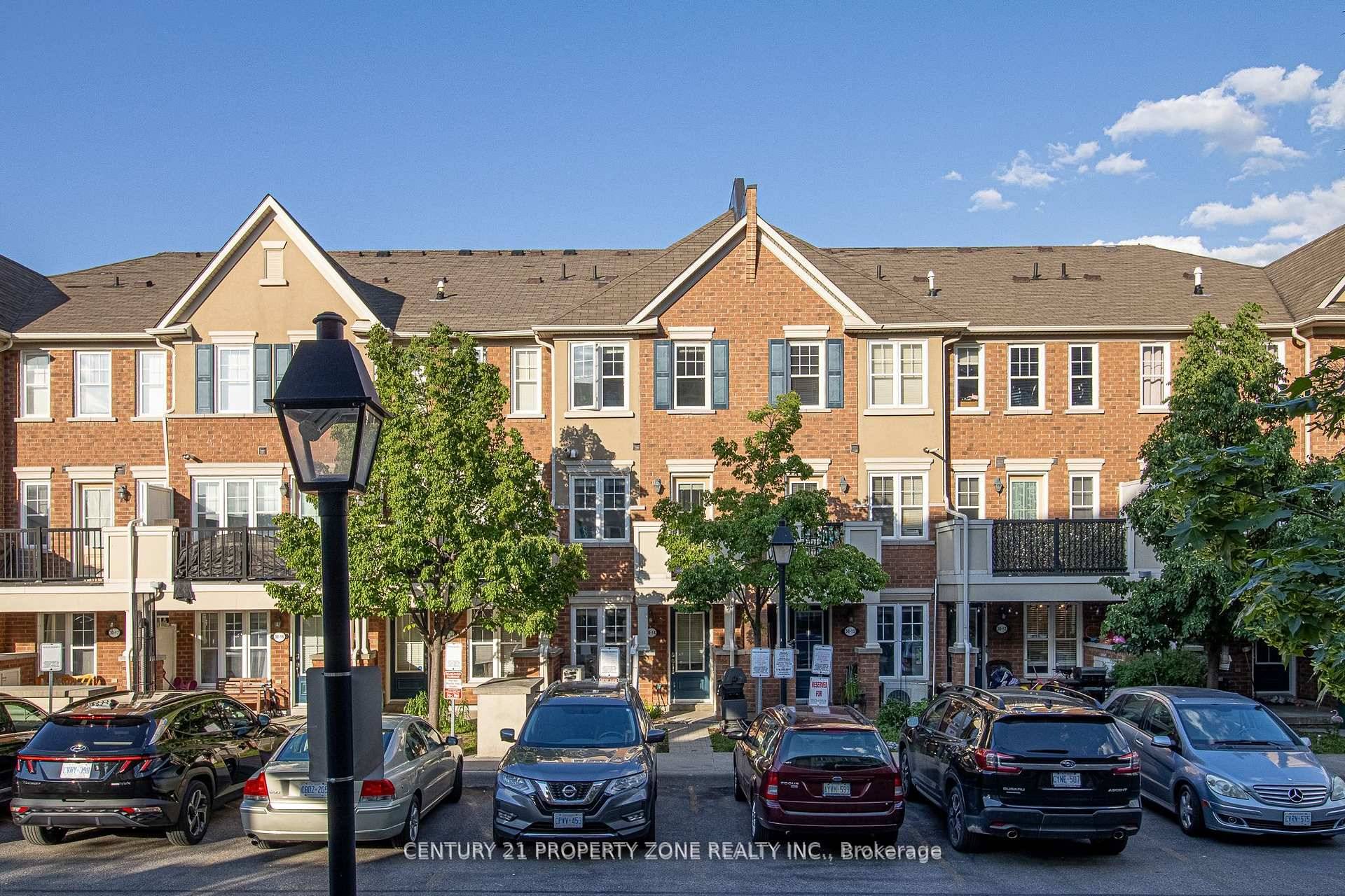 The townhome is located in a prime area.