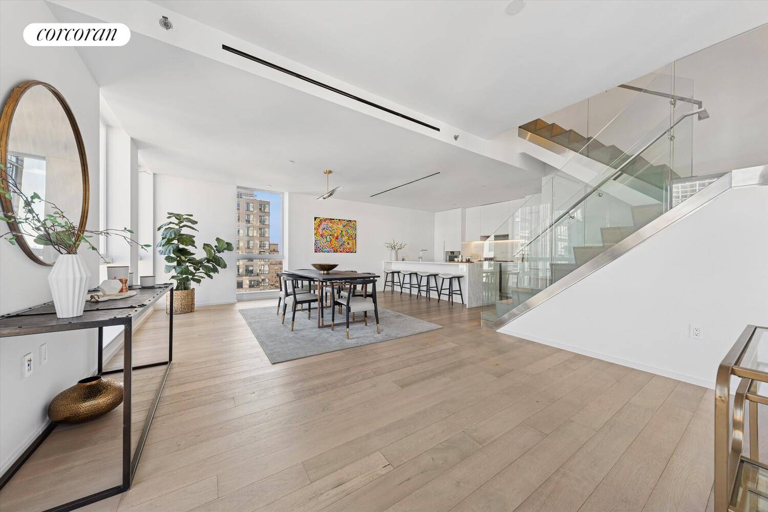 Fall in love with this brand new duplex with two private terraces !