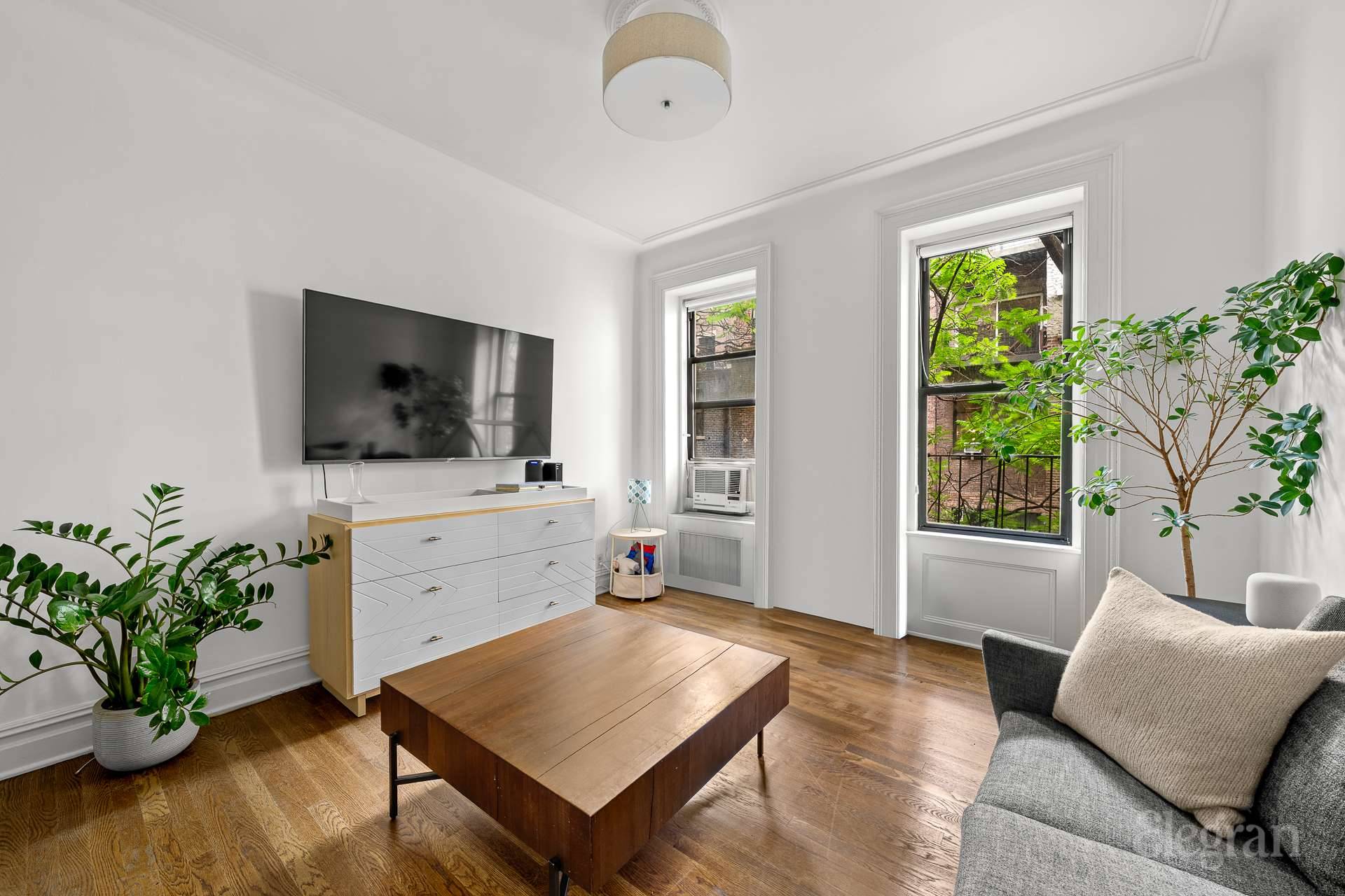 Tucked away on a charming tree lined street just steps from Riverside Park.