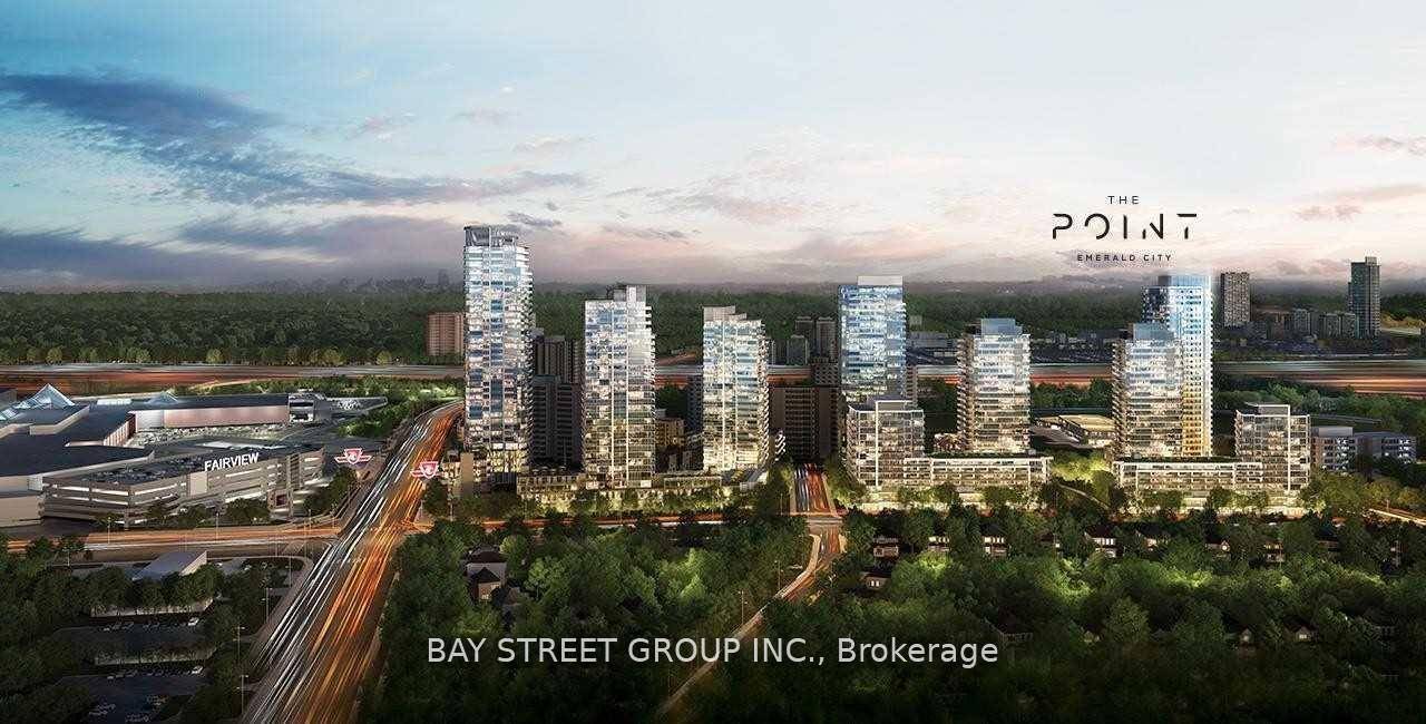 Spacious 2 1 Corner Unit W 2 Bath W 150 Sf L Shaped Balcony In The Prestigious Emerald City Community Spectacular South East View Of Toronto Skyline.