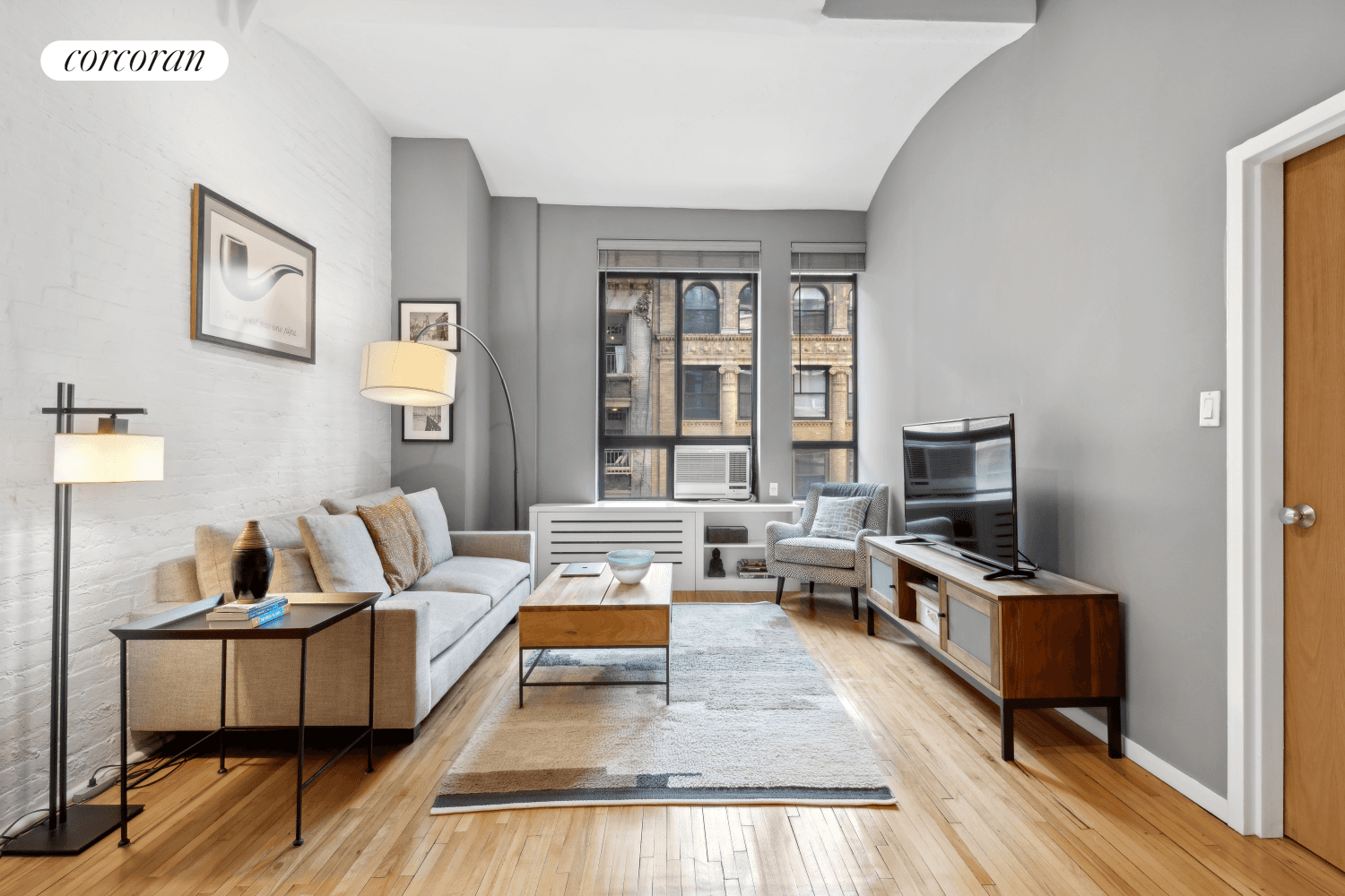 Tranquil loft living in the heart of one of Manhattan's most sought after locations.