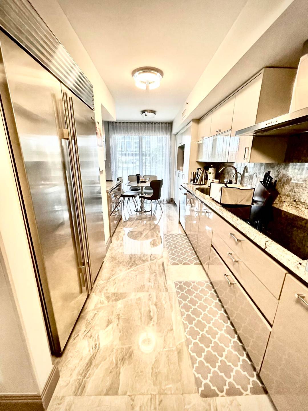 FULLY REMODELED SEASONAL RENTAL 2BR 2BA unit comes fully furnished with a seasonal rental and boasts a breathtaking Southeast ocean view.