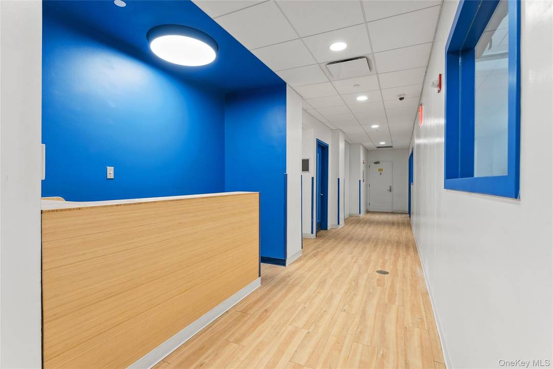 Located off west end ave in the lower level of a church property.