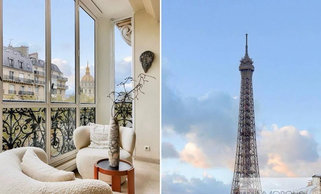 Paris 7th – 224 sqm Apartment with Eiffel Tower Views