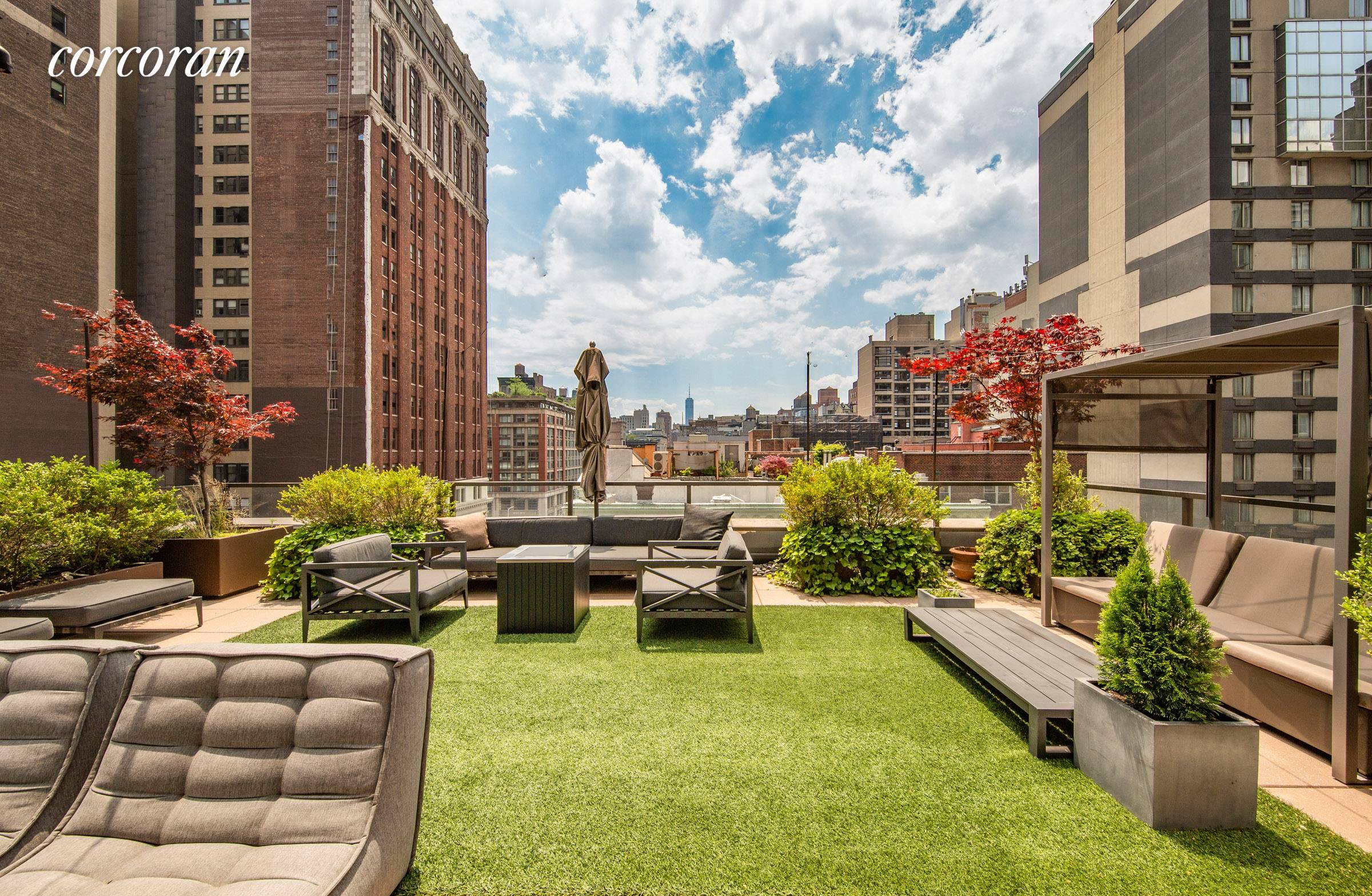 This spacious and special 2 bedroom, 2 bath home with an incredible 844 SF southern and eastern facing terrace with outdoor bar is now offered for sale.