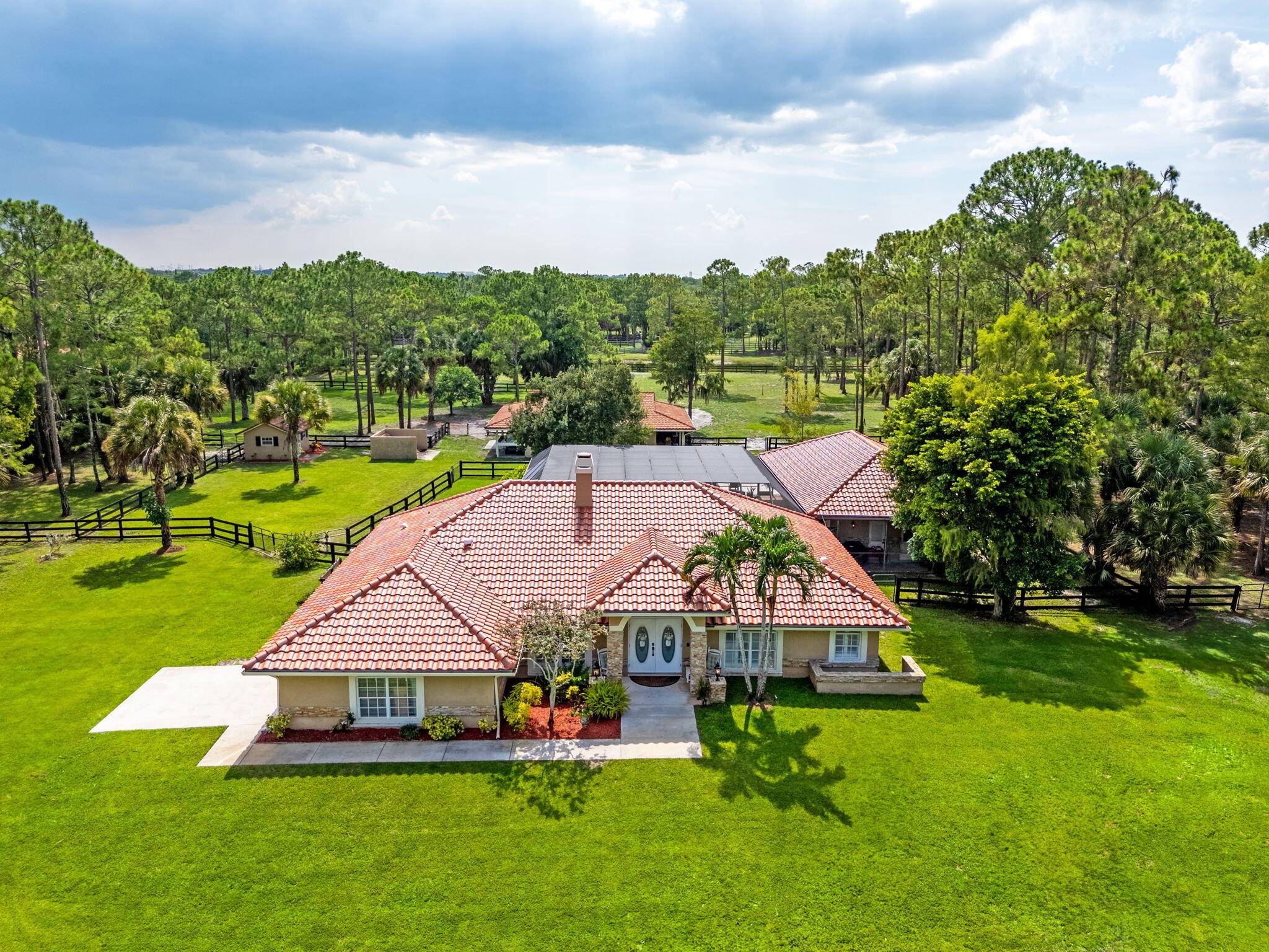 Deer Run is the Epitome of equestrian living with Miles and Miles of trails to be enjoyed and only a street away from the competition venue of White Fences.