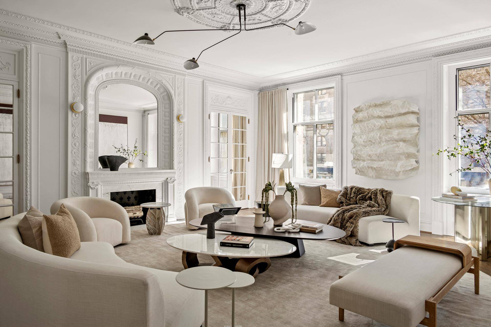 Fully renovated, 2A is situated within one of Manhattan's most coveted addresses, timeless elegance is fused with contemporary design to present a spectacular sprawling home with north, south, east and ...