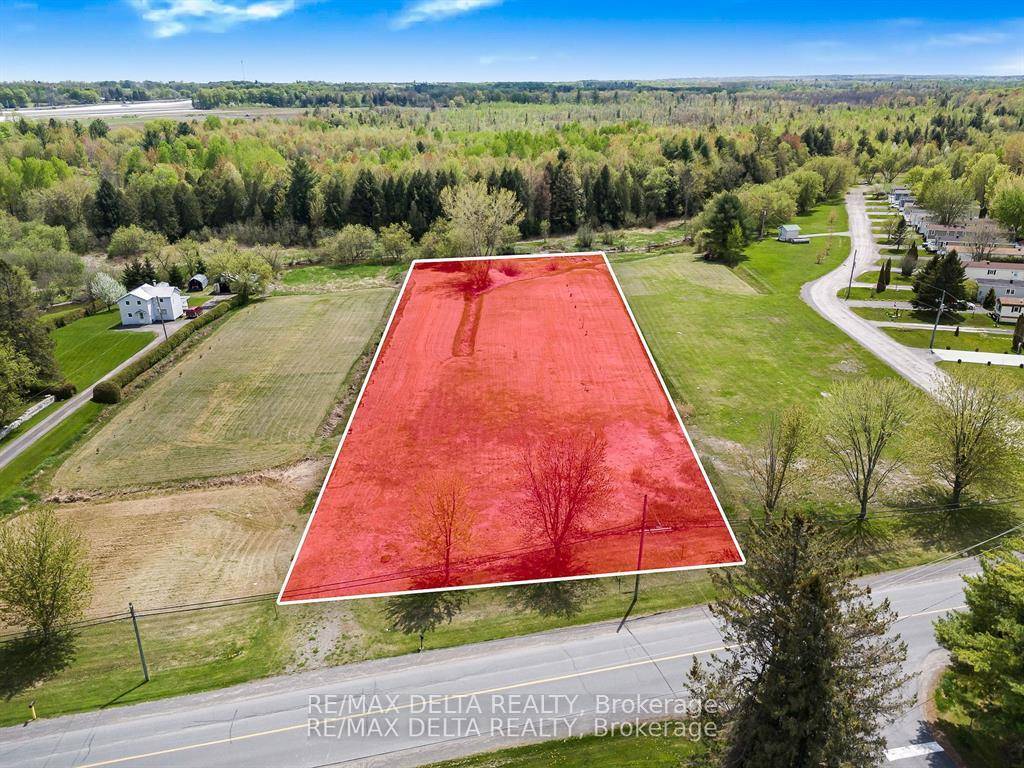 Beautiful 1. 44 acre vacant lot just outside of the town of Hawkesbury.