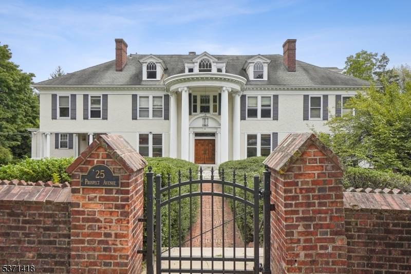 Gorgeous Classical architectural estate circa 1900 boasts splendid appointments on a grand scale.