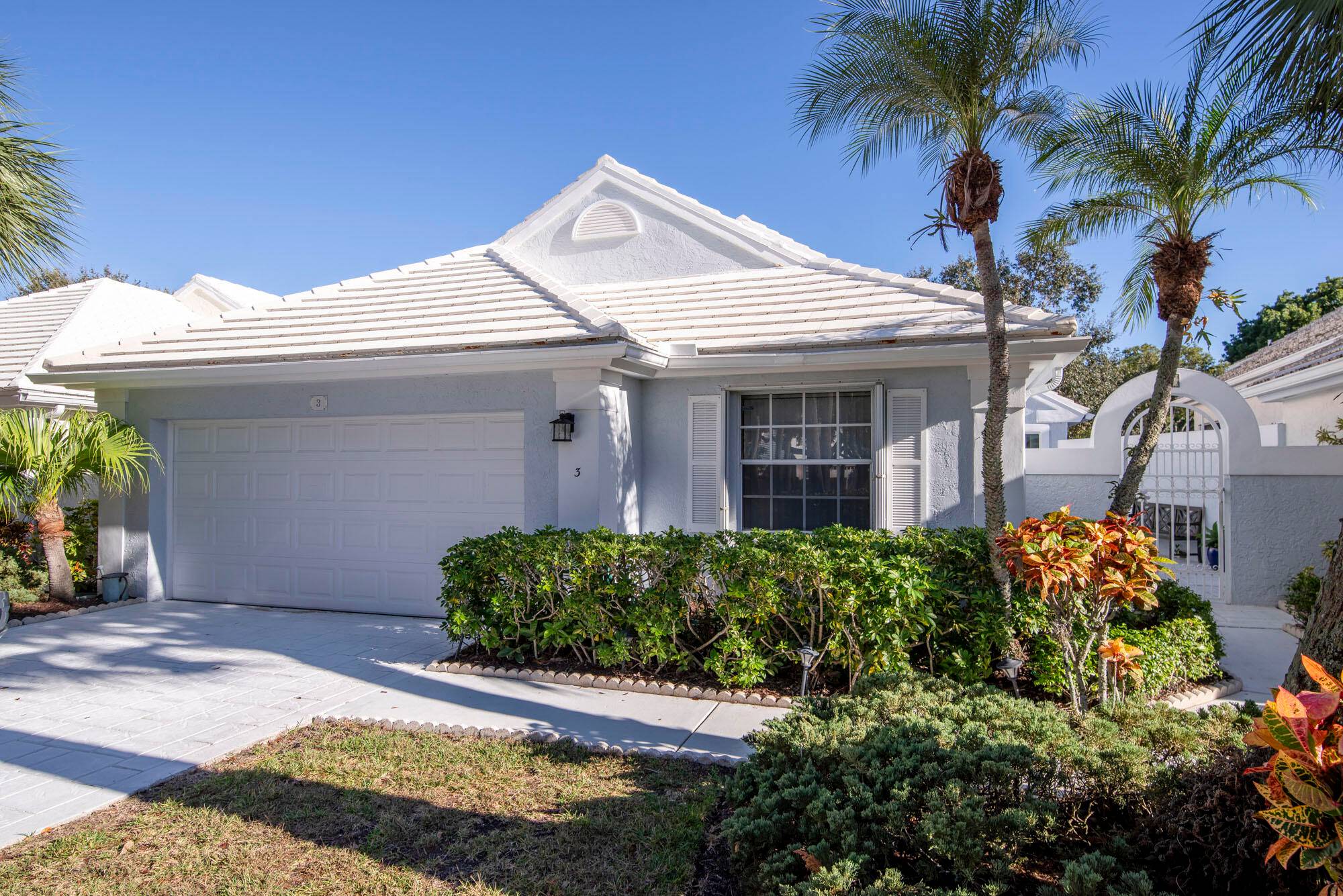 Discover this stunning 3 bedroom, 2 bathroom single story home in the highly sought after Barclay Club at PGA National.