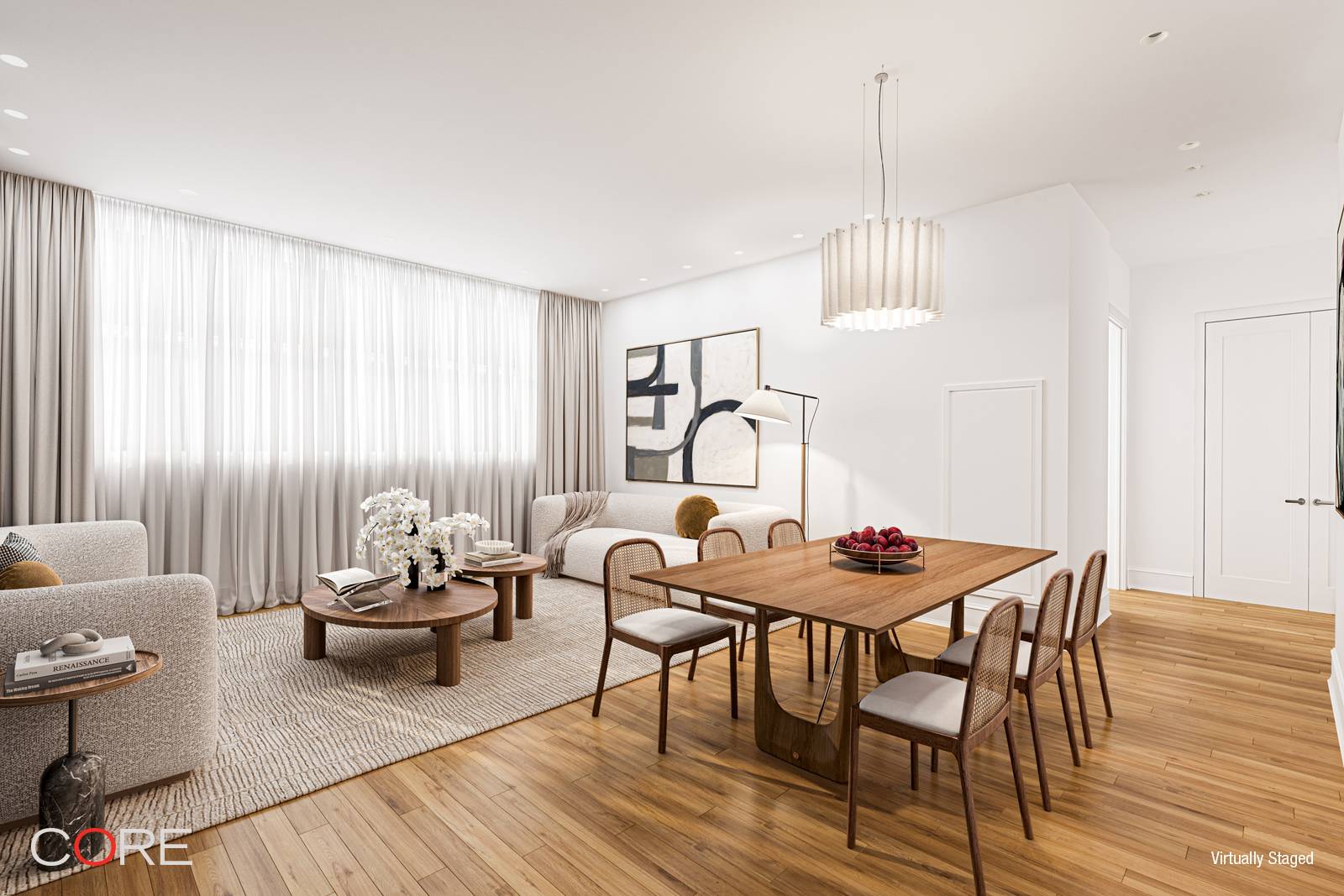 Welcome to Residence 11D at 141 Fifth Avenue, a beautifully designed and carefully crafted two bedroom, two and a half bathroom loft that seamlessly blends prewar grandeur with modern, top ...