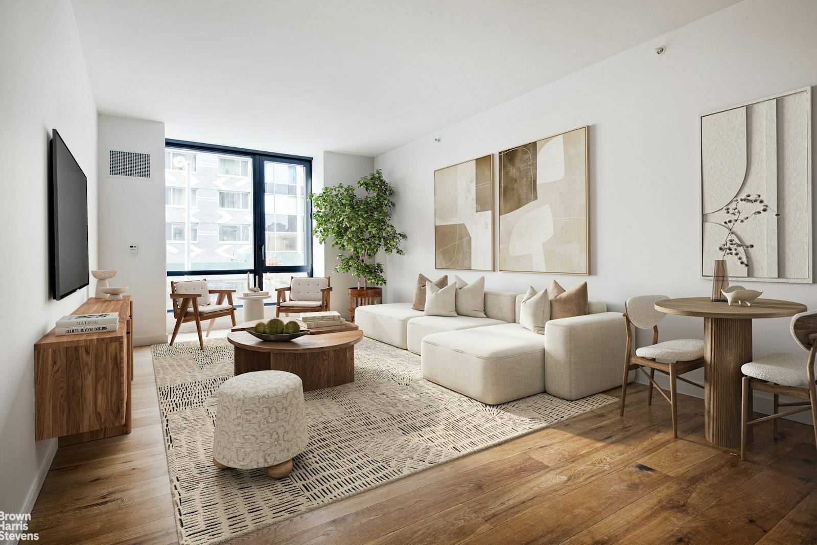South facing loft like 1BR with high ceilings available at The Adeline with over 14yrs left on the tax abatement !