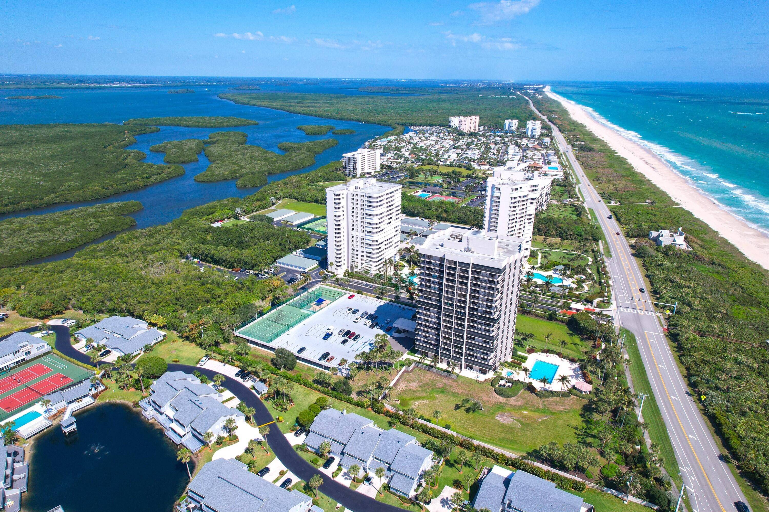 Indulge in stunning, panoramic sunset vistas visible from every corner of this desirable 7th floor residence.