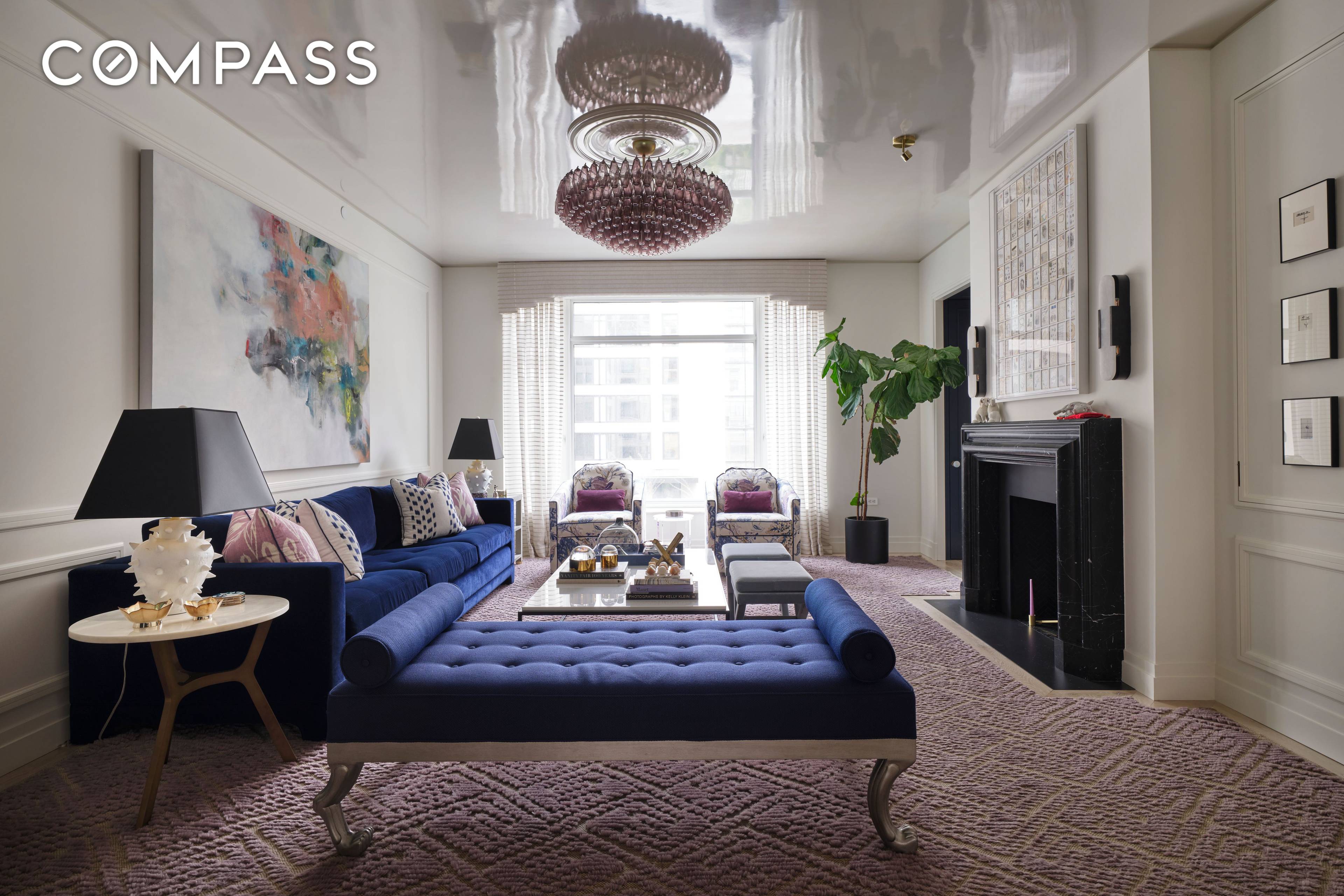 Offered for the first time after a comprehensive renovation by the current owners, this exquisitely detailed residence at the famed 70 Vestry represents the finest in modern Tribeca living.