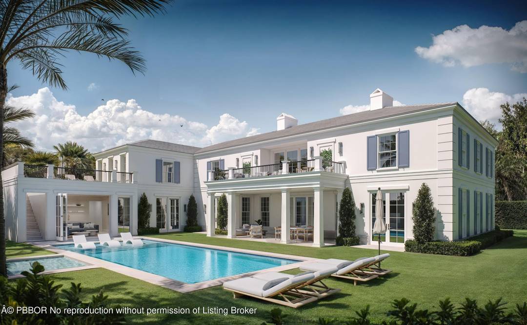 A prestigious in town opportunity on Palm Beach Island, this new construction estate is perfectly positioned on the corner of Barton Avenue and Cocoanut Row.