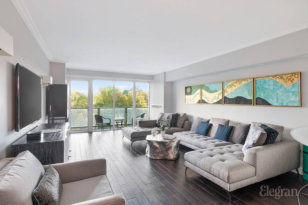 Experience breathtaking Central Park views in this meticulously renovated 2 bedroom, 2.