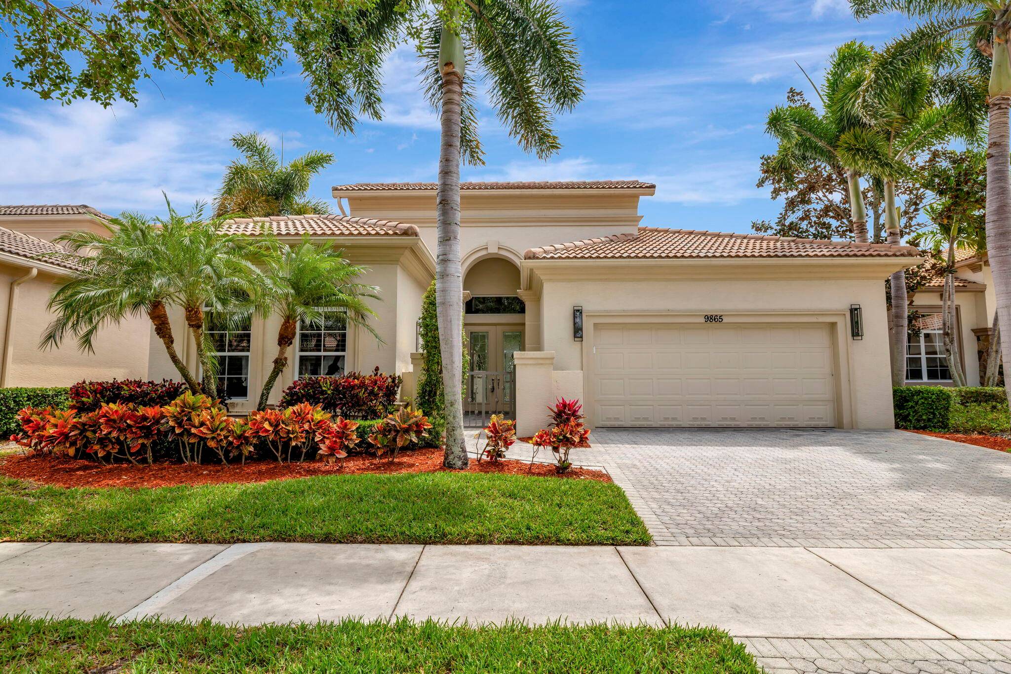Welcome Home... This Turnkey former model home is conveniently located in PGA Verano.
