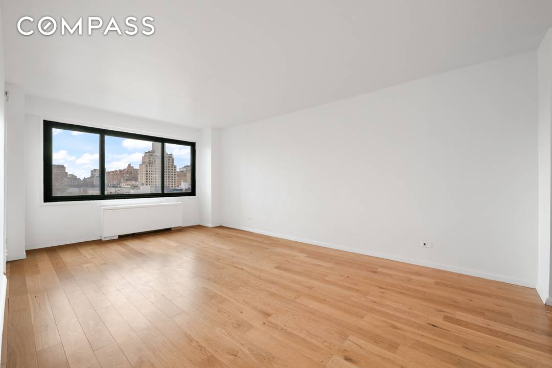 Welcome to Residence 9A at 201 West 21st Street, a beautifully renovated studio perched on a high floor of The Piermont, a full service co op in the heart of ...