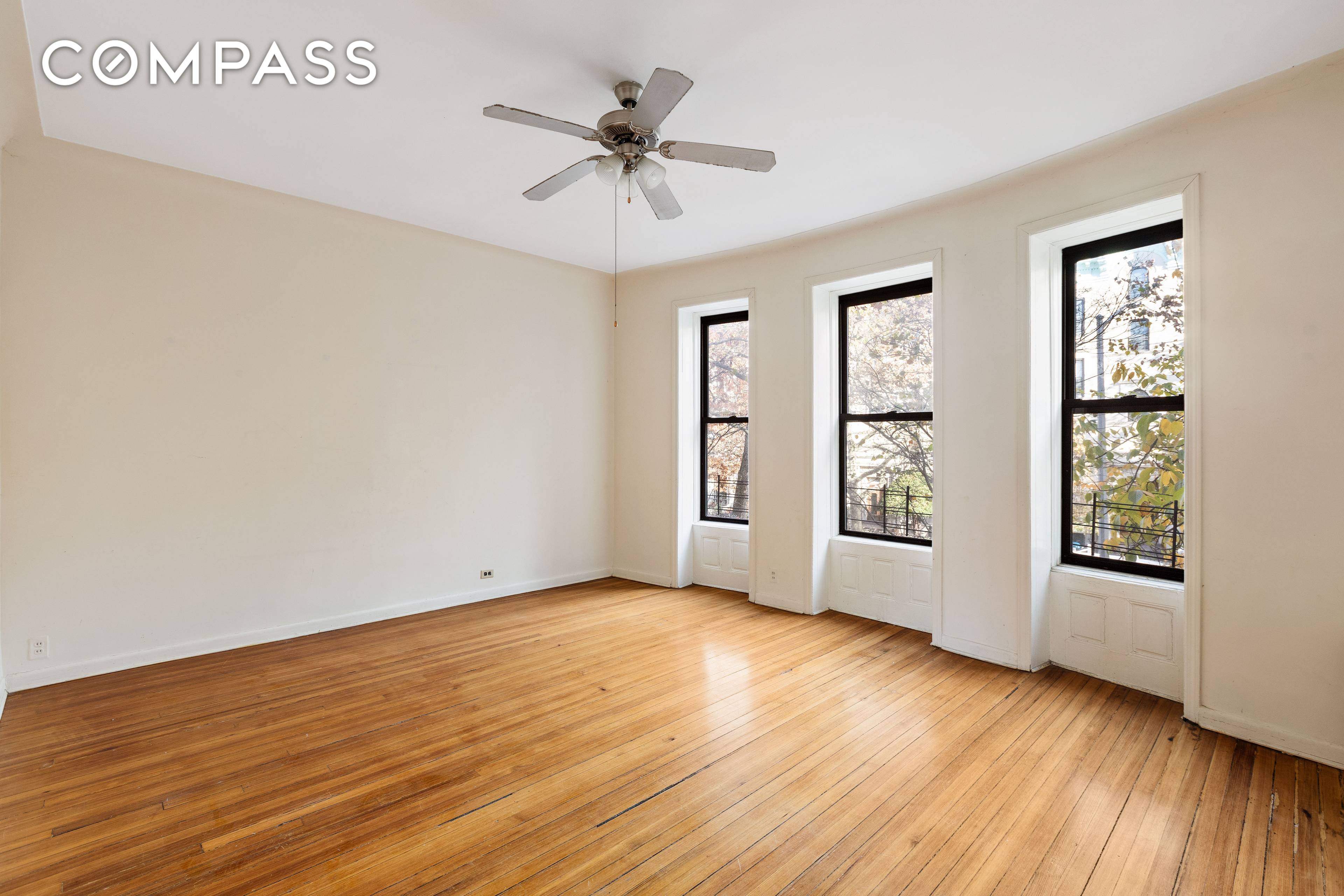 Set on one of Park Slope's most sought after blocks, this 2BR 1BA unit is destined to become your dream apartment.