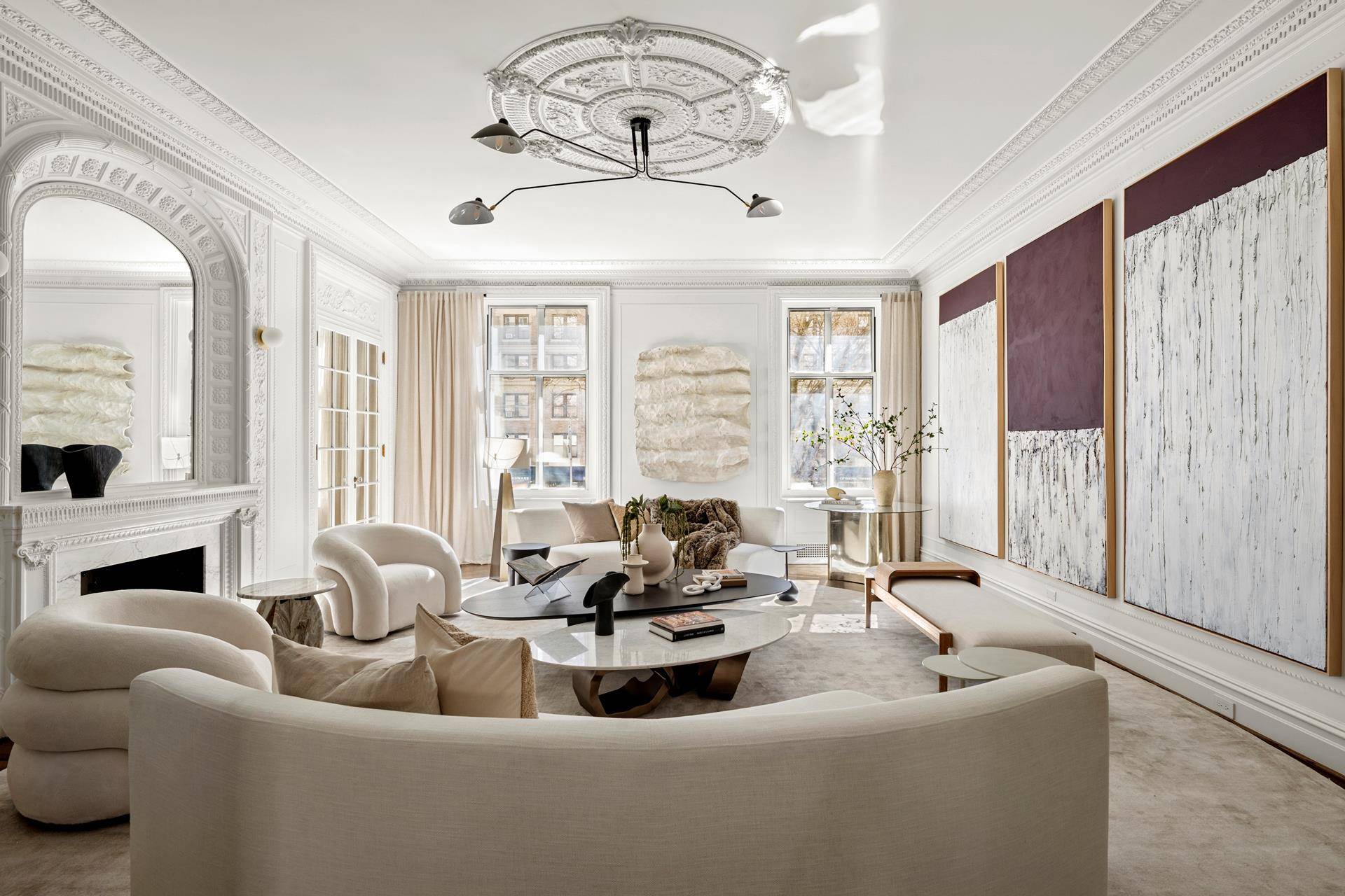 Fully renovated, 2A is situated within one of Manhattan's most coveted addresses, timeless elegance is fused with contemporary design to present a spectacular sprawling home with north, south, east and ...