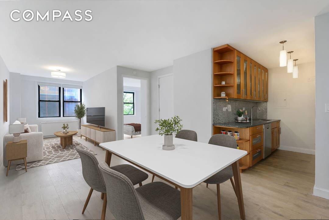 Perfectly positioned in the heart of Gramercy, this expansive one bedroom, one bath residence seamlessly blends timeless character with modern living.