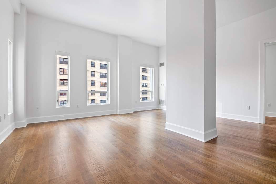 Residence 4E is a lofty and spacious two bedroom two bathroom full service condominium that just completed a suite of custom renovations.