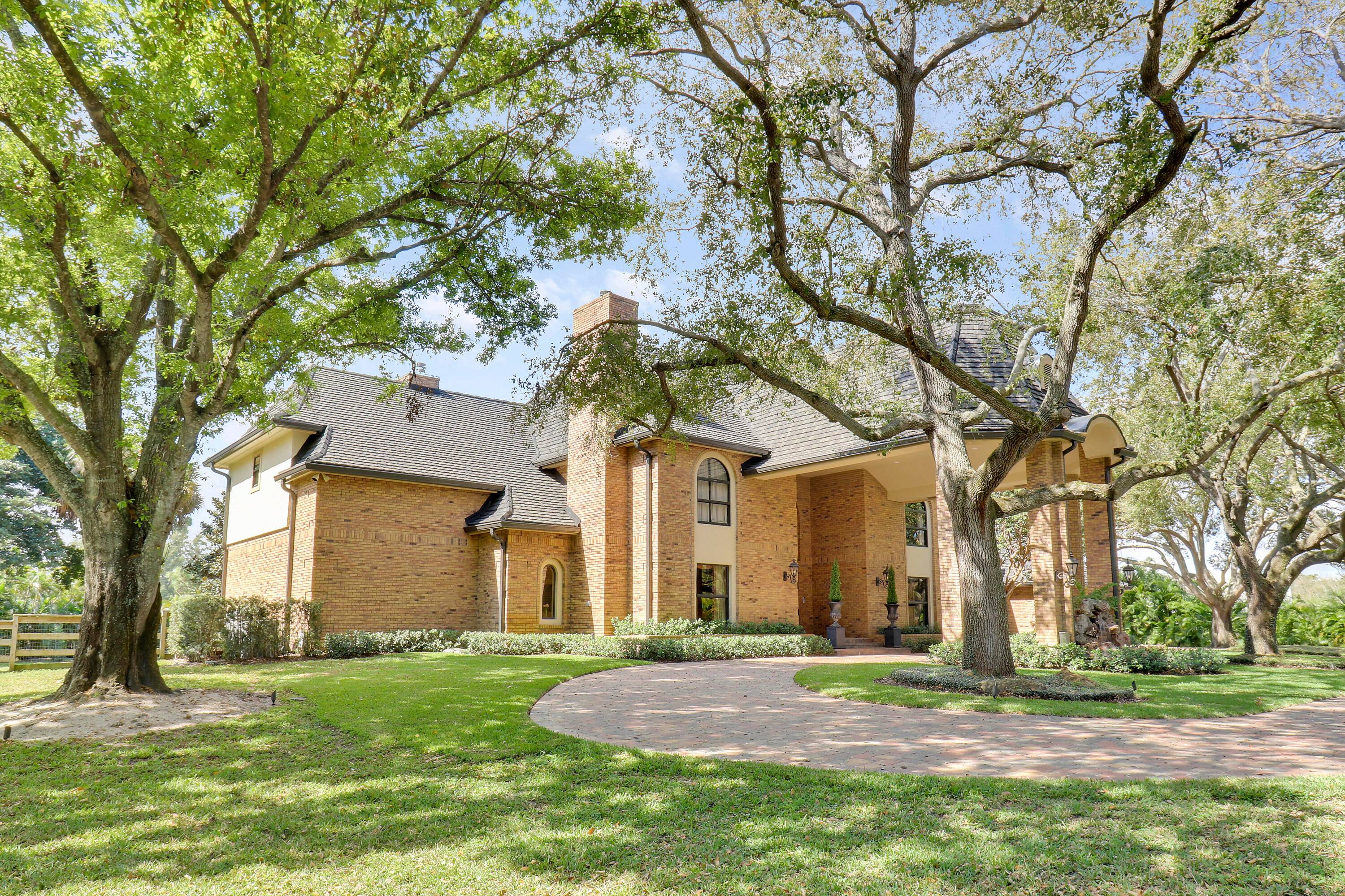 Set on an expansive 2. 3 acre lot in the gated community of Steeplechase, this 5 bedroom, 3 full and 3 half bath home offers privacy, space, and a seamless ...