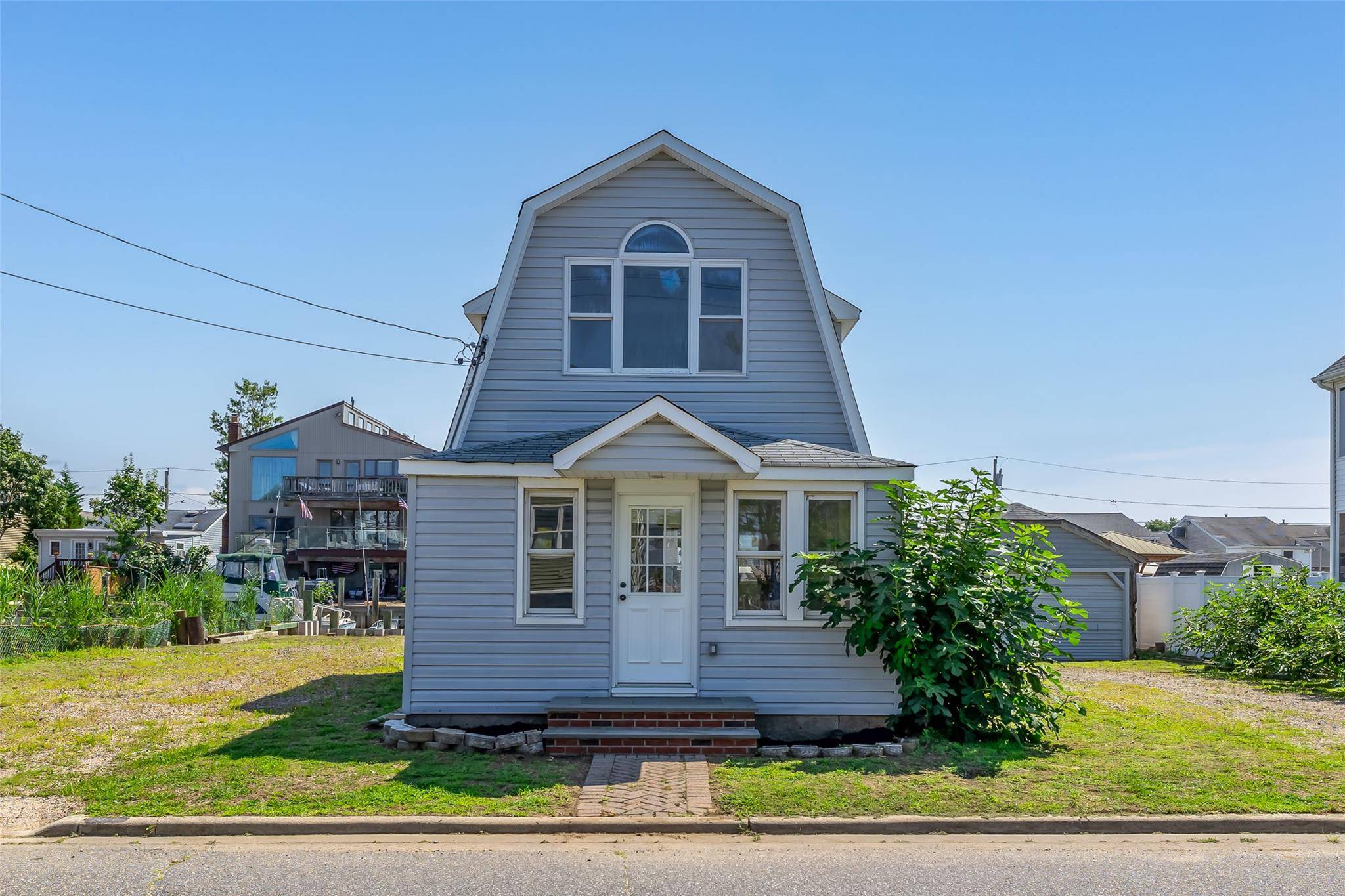 Waterfront Colonial with 75 ft.