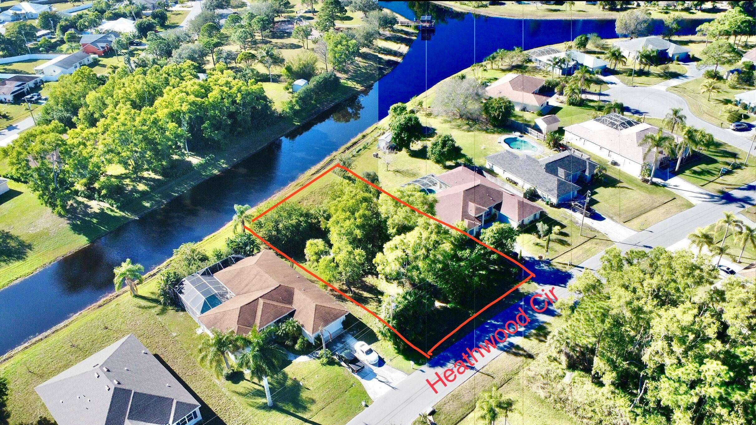 BEAUTIFUL OVERSIZED Lot on the east side of US 1.