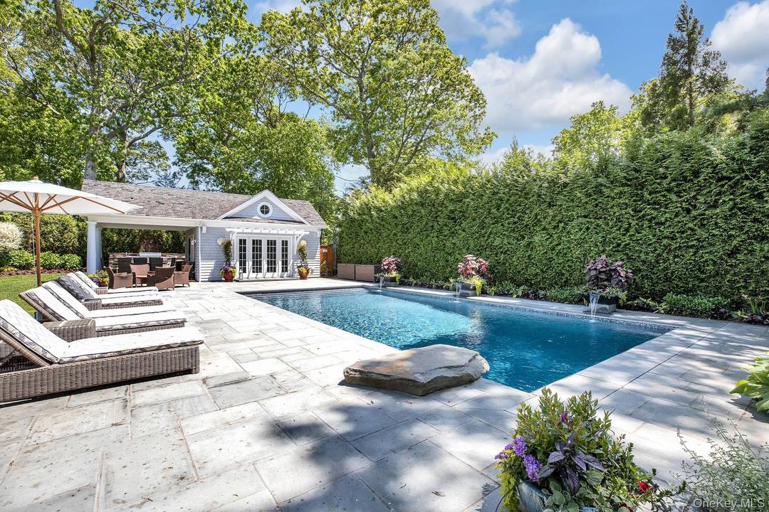 Presenting a very special compound in the tiny village of New Suffolk.