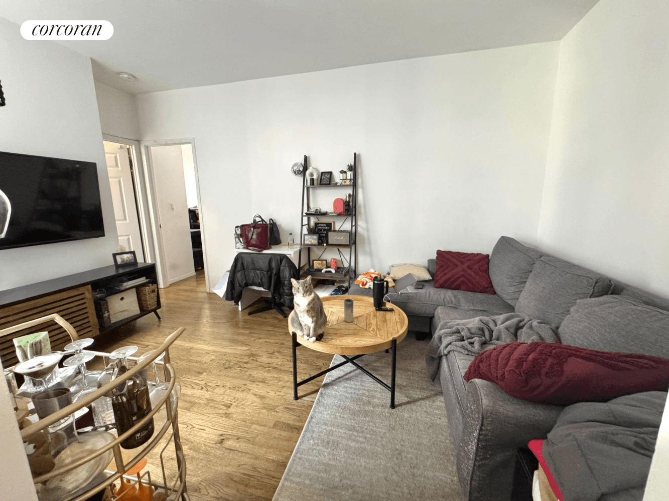 Currently occupied Sun filled renovated TRUE 2 bed with WASHER DRYER IN UNIT.