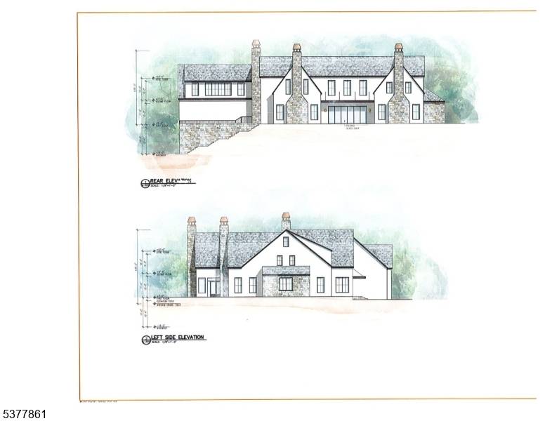 The architectural plans are complete for a home that truly embraces blending modern luxury with serene surroundings.