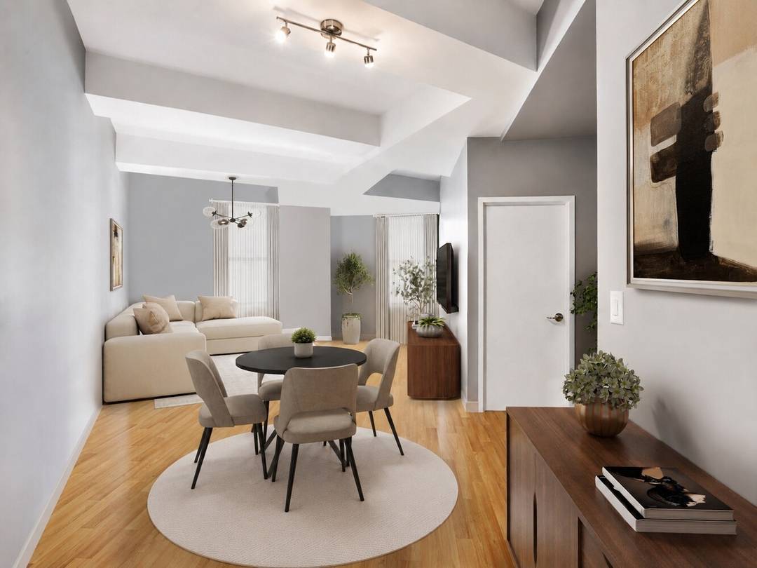Perfectly positioned in the heart of the Financial District, this oversized one bedroom at 99 John Deco Lofts offers an exceptional blend of downtown character and modern luxury living.
