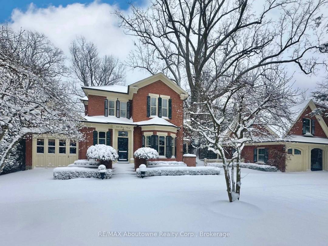 Nestled in the heart of downtown Oakville, this magnificent historical home offers unparalleled charm and elegance, combined with modern amenities.