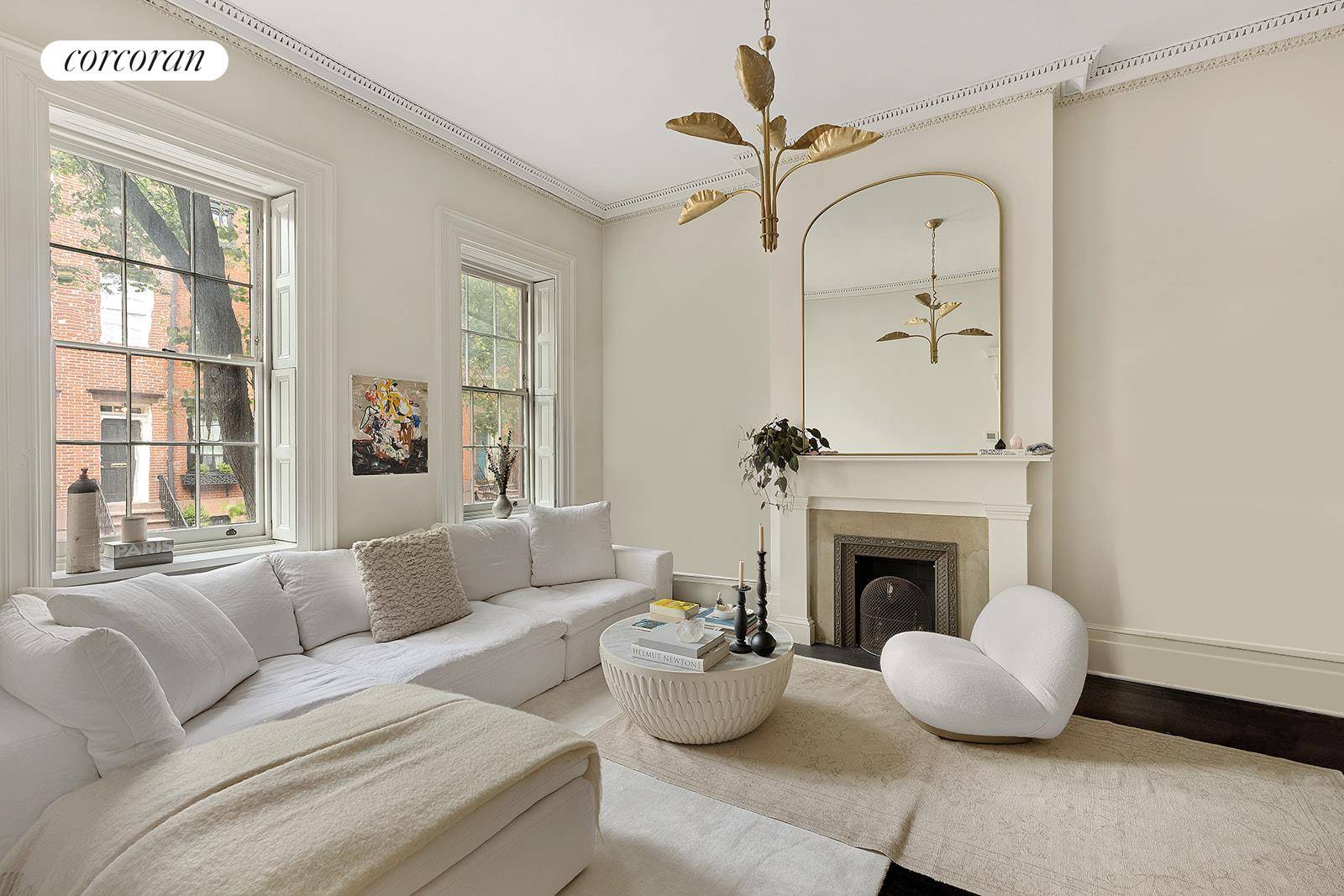 An exquisite West Village home rarely available and quite remarkable, meticulously renovated to the highest degree, combining classic New York living with European sensibility and refinement.