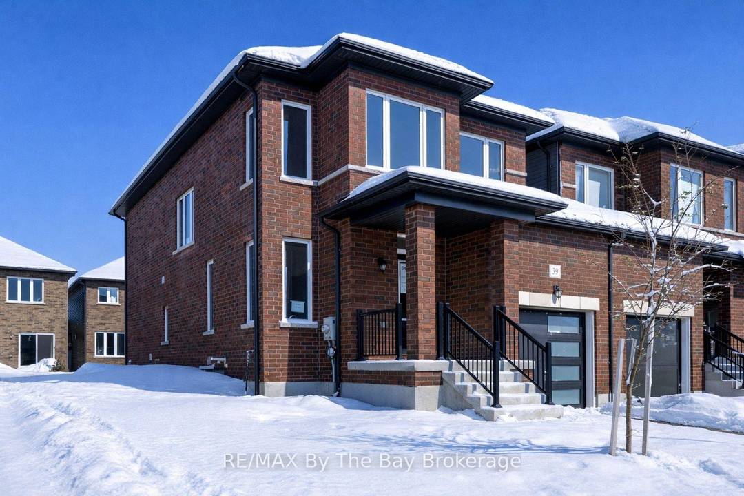 Brand new end unit freehold townhome by Baycliffe Communities in the highly sought after Wasaga Sands community.