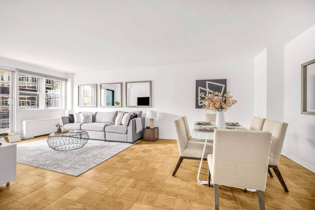 Located on the edge of Sutton Place and Midtown East, this south facing penthouse is a hidden gem offering sweeping city and southern views from a private terrace that spans ...