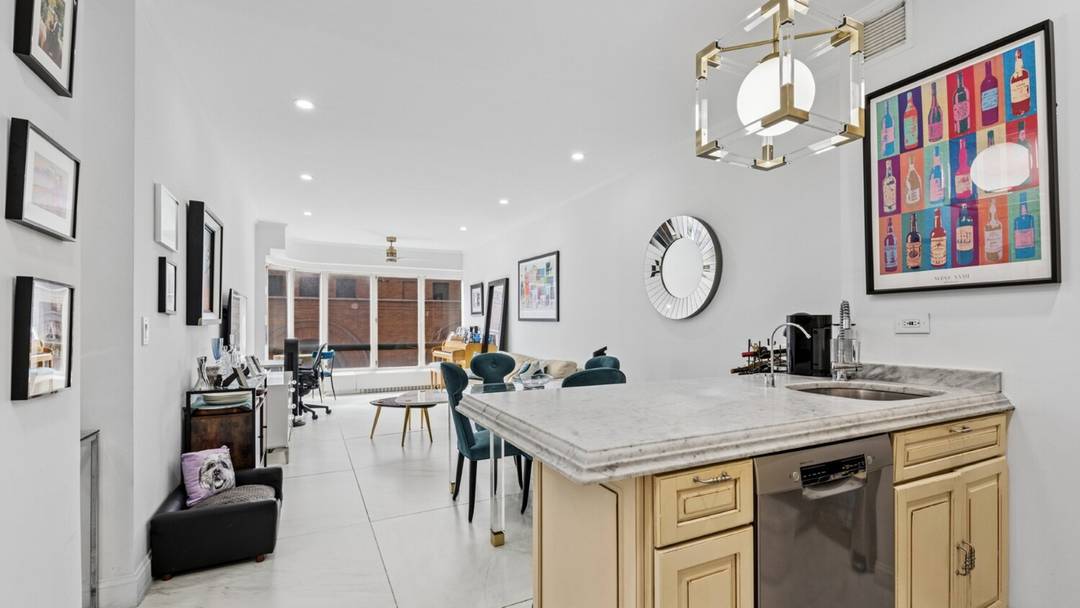 Large one bedroom one bath.