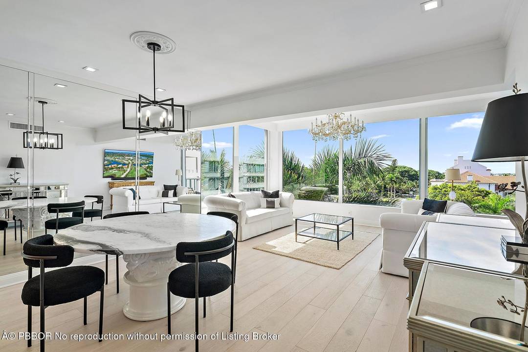 Modern and stylish renovated turnkey furnished two bedroom two bath residence in the center of Palm Beach, minutes to Publix, beach, bike path, a half dozen world class restaurants, the ...