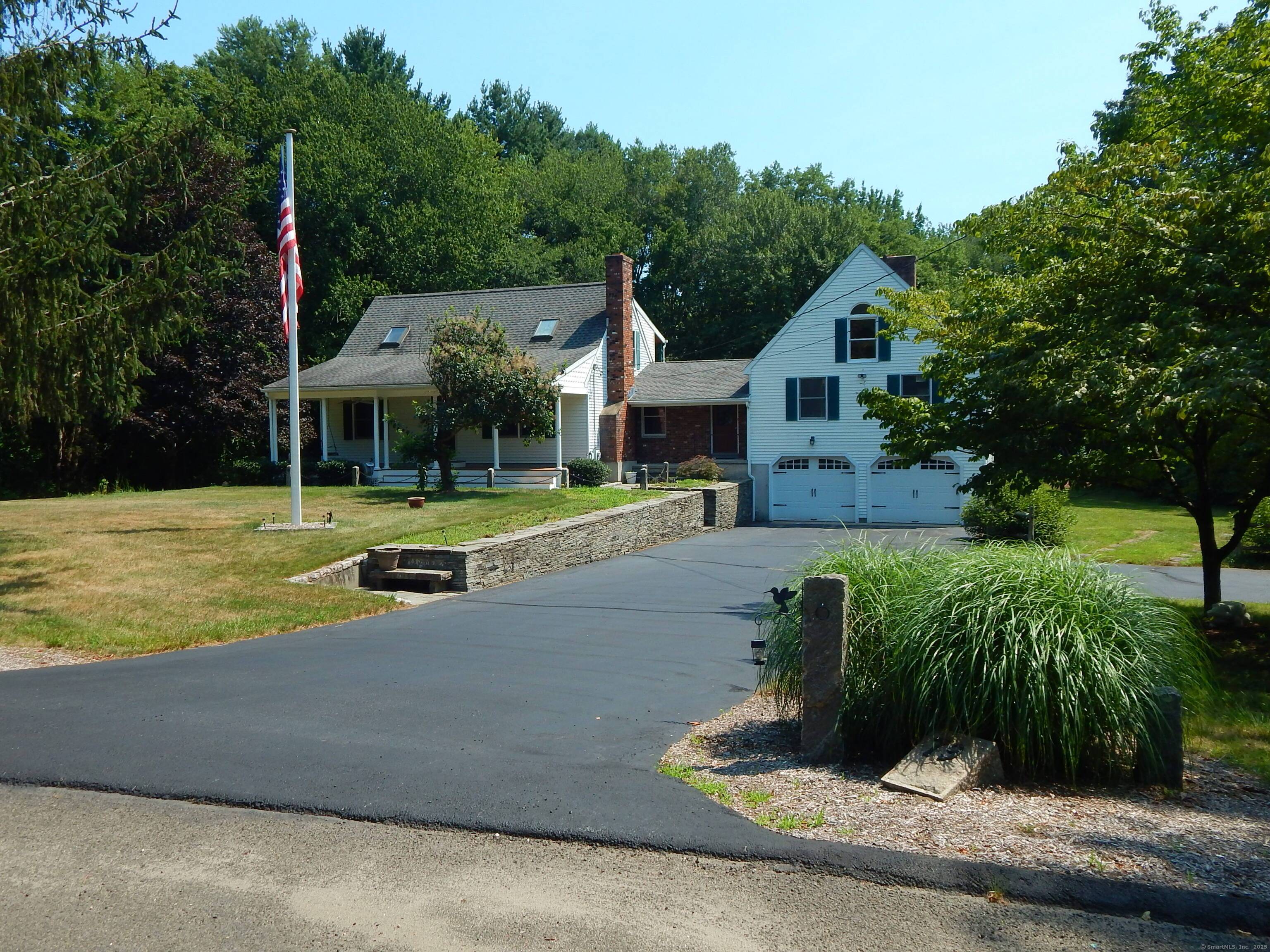 Lovingly owned for 37 years, this farmhouse style Cape offers charm, space, and peaceful country living.