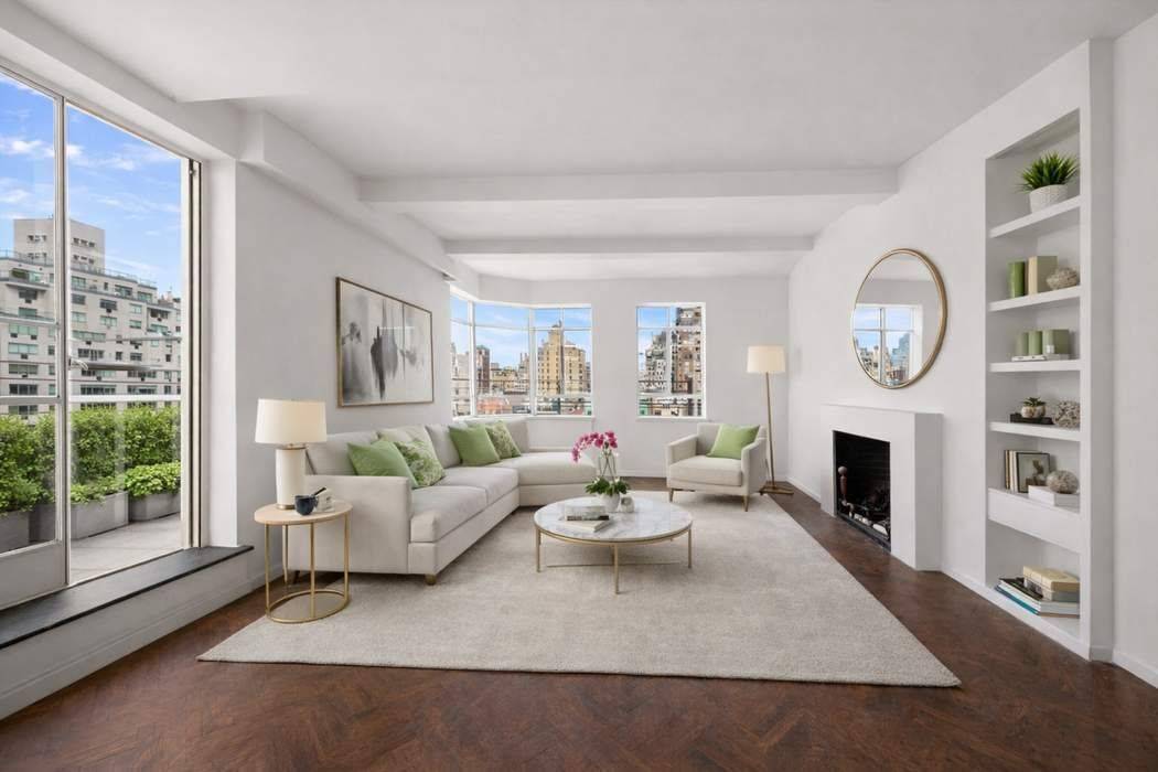 TERRACED DUPLEX CONDO WITH ENDLESS VIEWS A rare opportunity to create a truly exceptional residence in an esteemed Rosario Candela designed condominium, ideally positioned on a prime townhouse block between ...