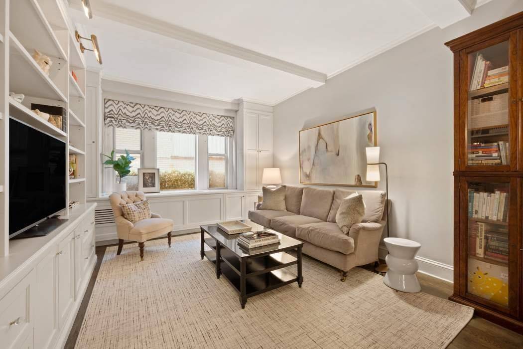 Meticulously renovated and perfectly situated on one of the Upper East Side s most desirable blocks, this elegant designer owned pre war two bedroom, two bath residence offers a rare ...