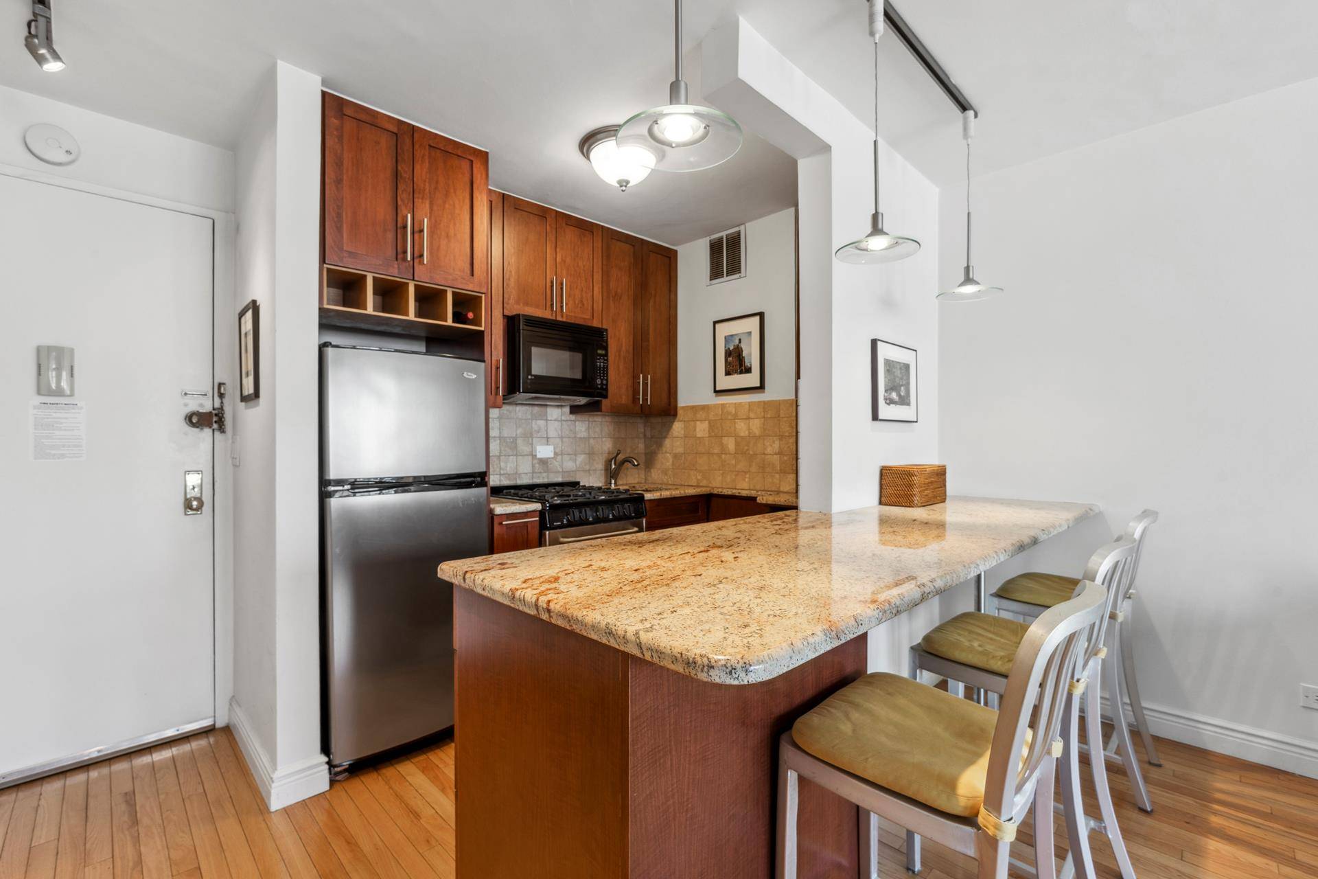 Furnished Alcove Studio in Tracy Towers Prime Location at the Intersection of Gramercy Park and Kips Bay.