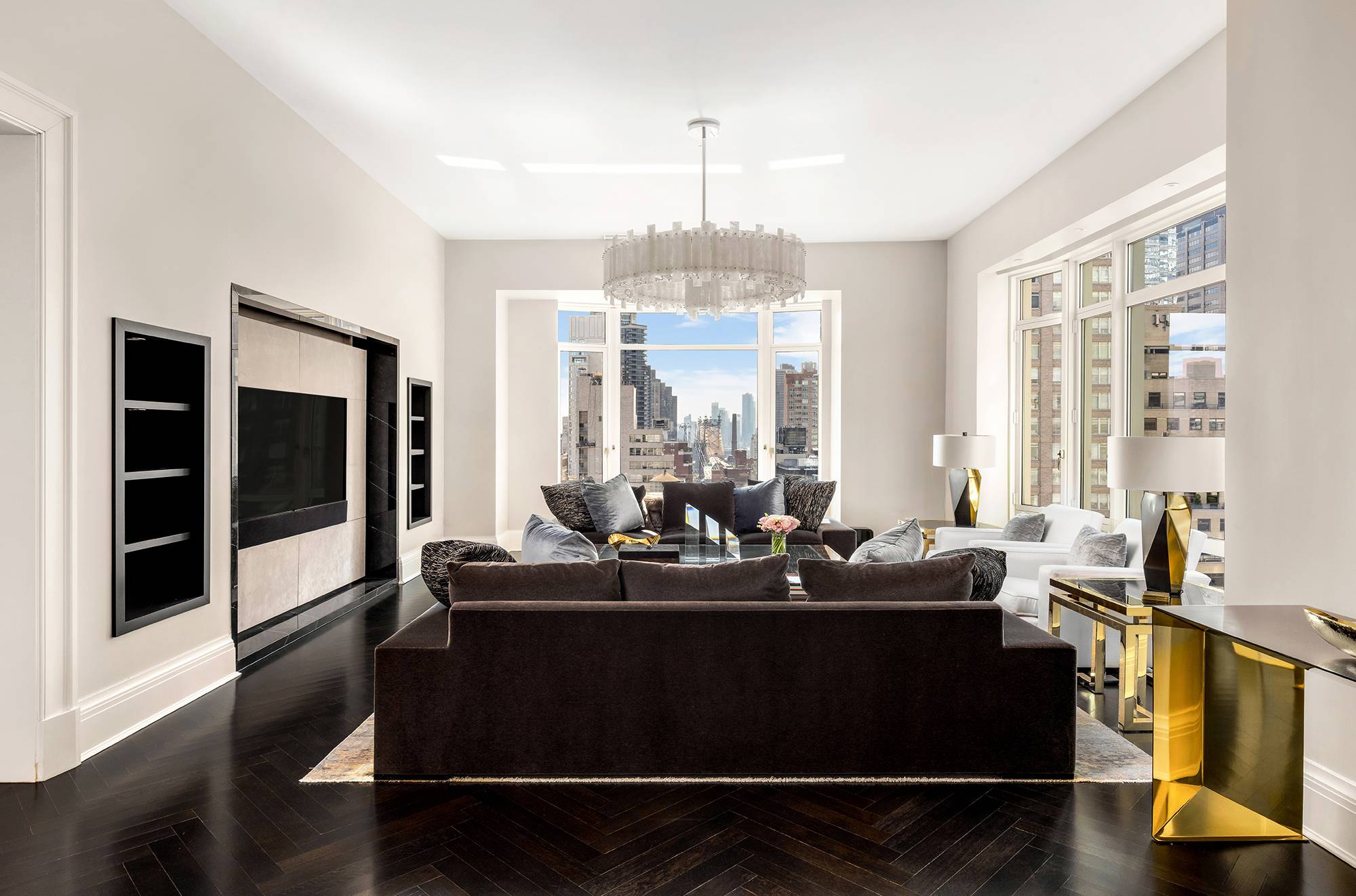 The embodiment of distinguished Upper East Side elegance, this incredible full floor, four bedroom, five and a half bathroom home was impeccably designed and masterfully executed by renowned architect R.