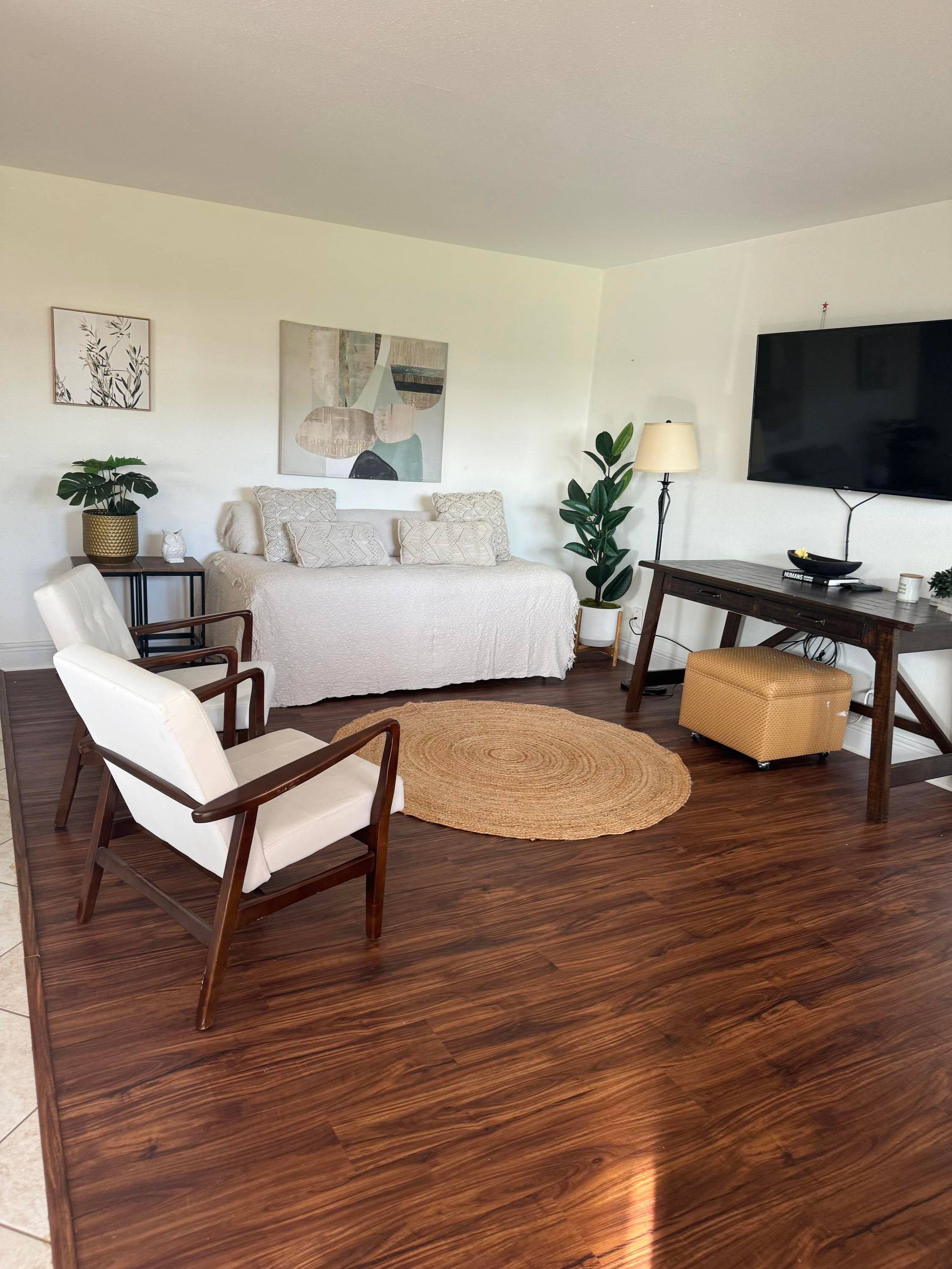 Charming first floor condo with two bedrooms and two FULL bathrooms !