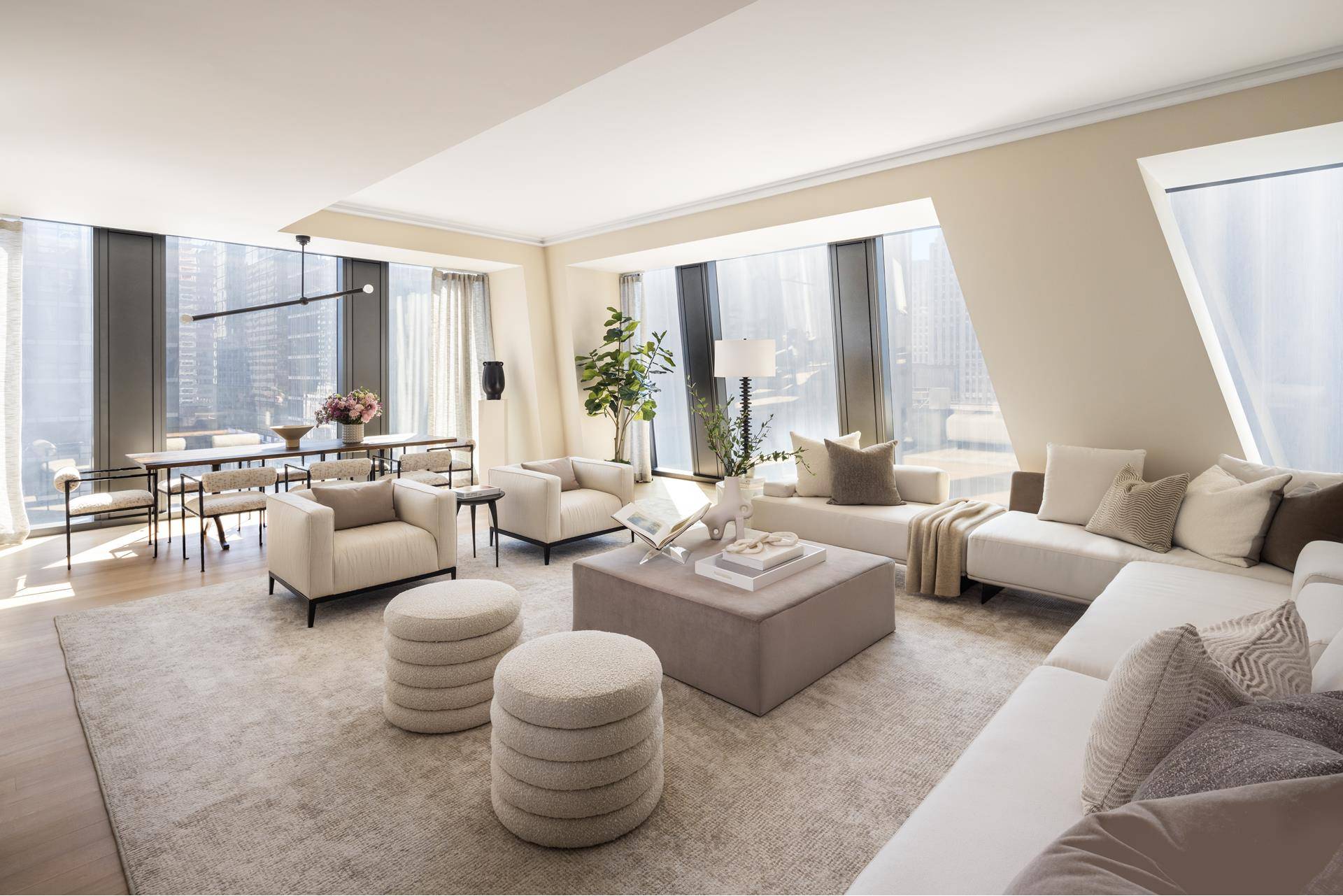 Combining superb sophistication and craftsmanship with the intimate feeling of home, Residence 20D at 53 West 53 comprises 2, 650 square feet, offering two bedrooms, two and a half bathrooms, ...